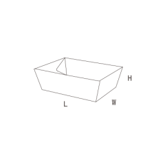 瓦楞小食盒
